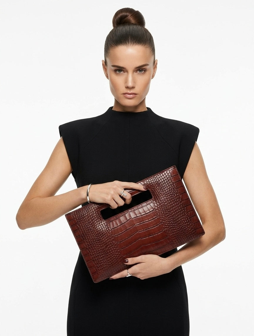 THE PURE CROCO BAG