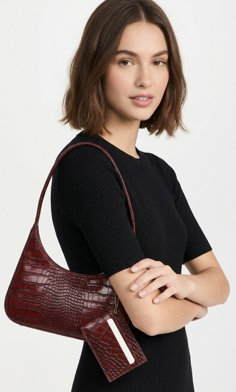 The CROCO SET (bag + cardholder)